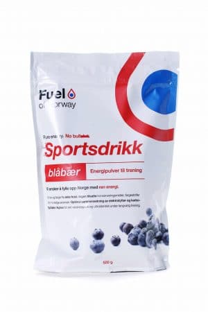 Fuel of Norway Sportsdrikke 0,5 kg Blåbær