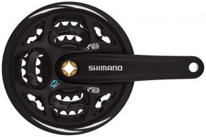 SHIMANO Kranksett FC-M311 8/7-delt