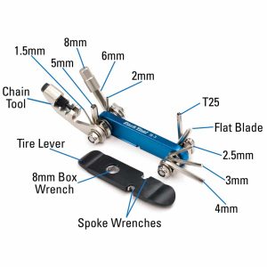 Alternative view of Park Tool IB-3 multiverktøy