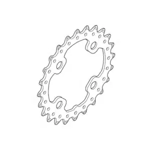 Shimano SLX M675 krankdrev
