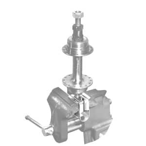 Alternative view of Park Tool AV-1 akselholder