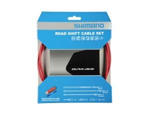 Shimano Dura Ace girwiresett rød