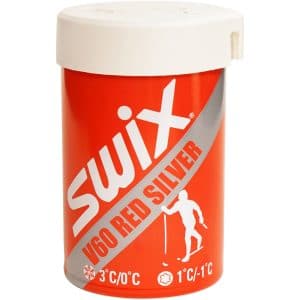 Swix V60 Red/Silver Hardwax 0/+3C, 43g