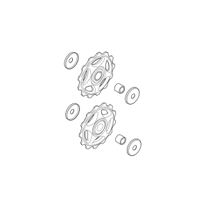 Shimano Acera Trinsehjul