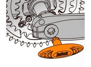 Alternative view of Ice Toolz Shimano Senterbolt Avtager