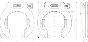 Alternative view of ABUS PRO AMPARO 4750XL rammelås