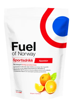 Fuel of Norway Sportsdrikke 0,5kg Appelsin