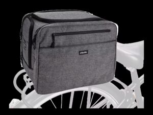 Electra Charcoal Trunk Bag 2