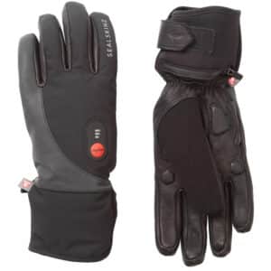 Sealskinz Upwell Black Oppvarmet hanske