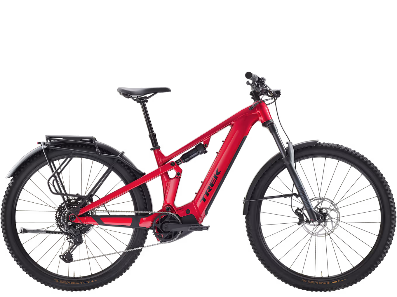 Trek Powerfly+ FS 4 Equipped 800 Gen 4 Red Elsykkel
